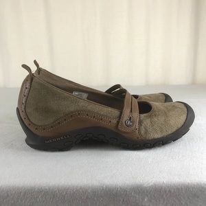 Merrell WOMENS Plaza Bandeau Shoes Brown 9